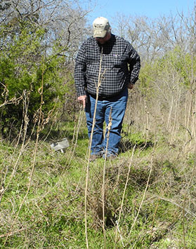 African American Cemetery, Medina County, TX / photo: E.L. Fly